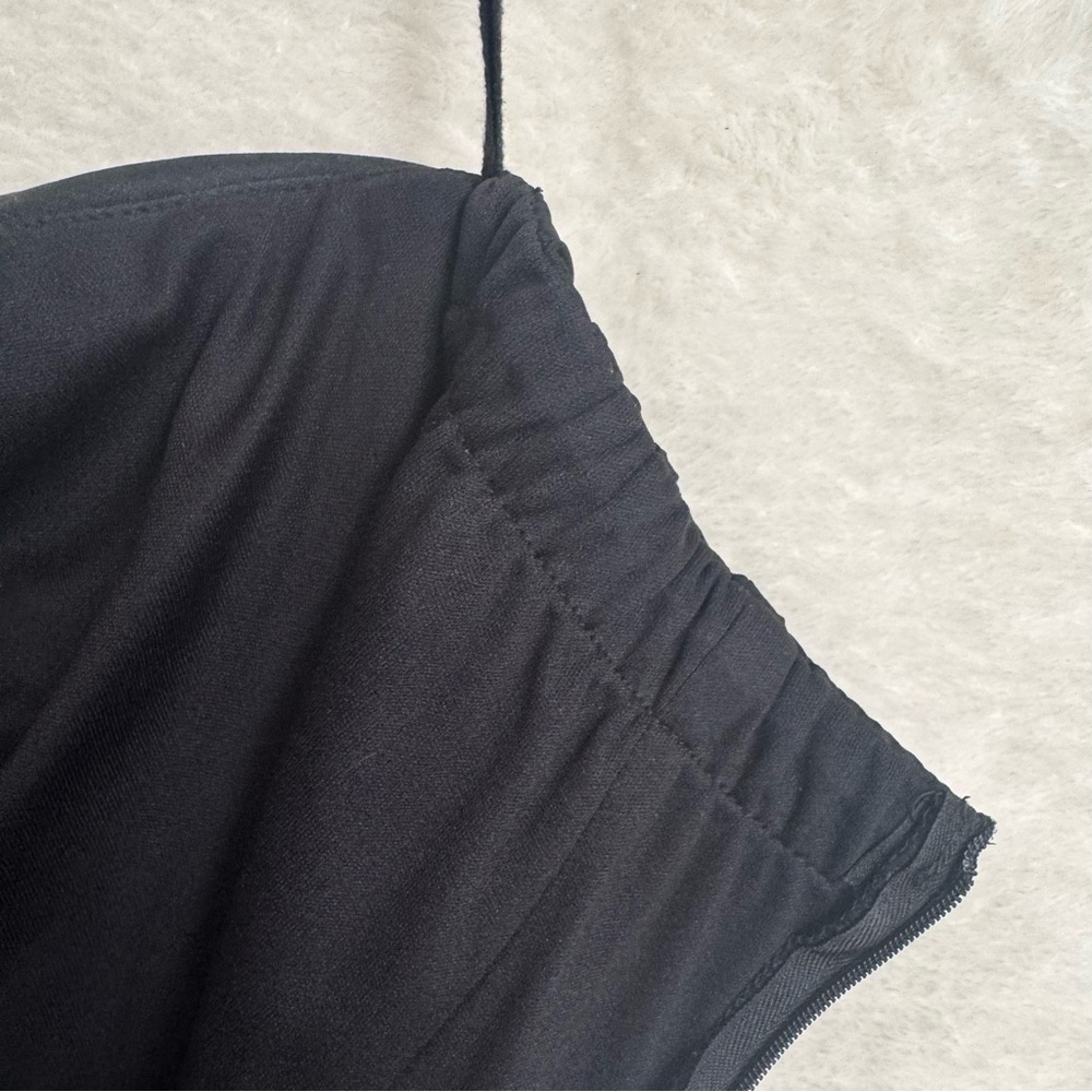 Celavie Collection Y2K Ruched Strapless Stretch Dress Mini Bodycon Eve Black XS - Picture 6 of 16